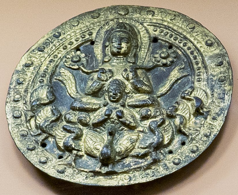 a hoard of Gilded Objects (from Purandi) [Patan Museum (Nepal)]