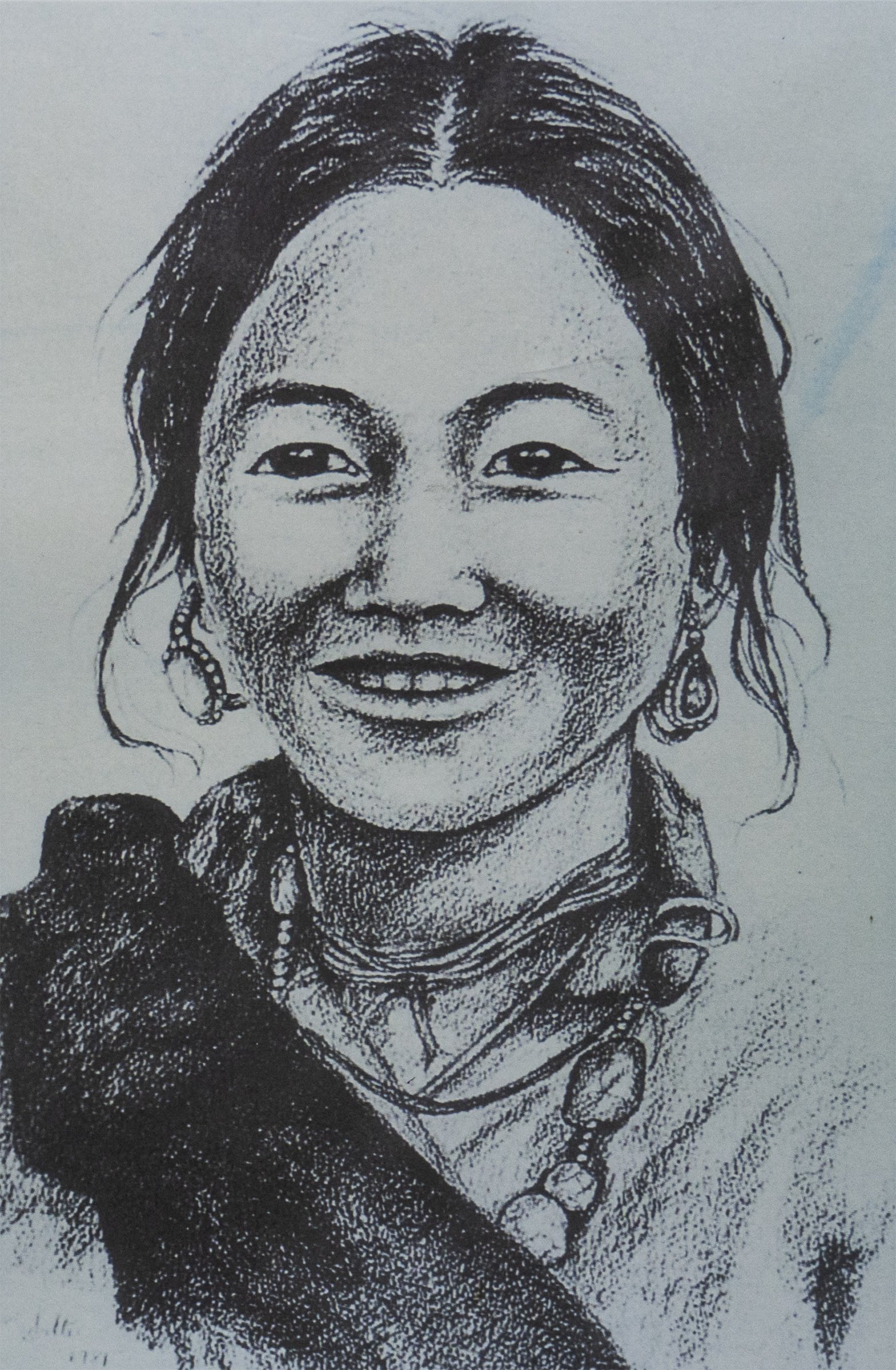 A Sherpa woman