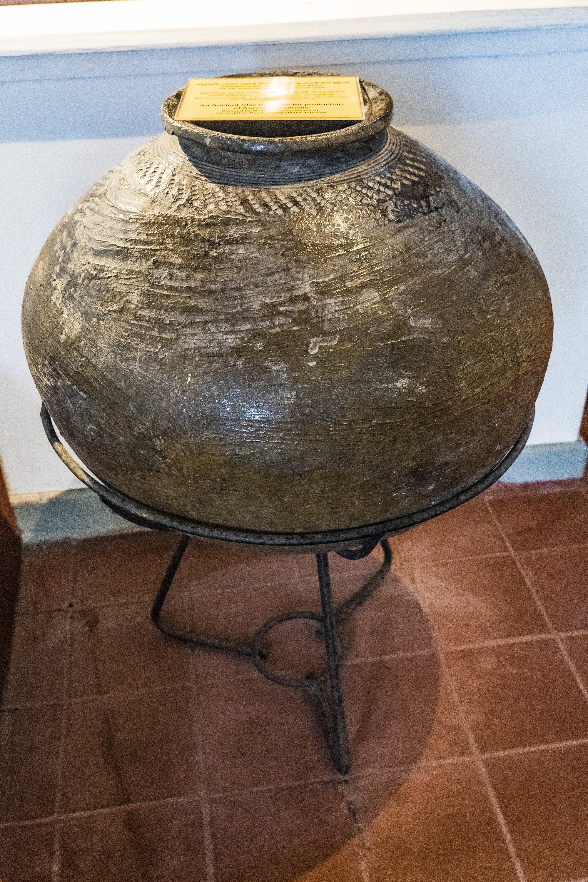 Ancient Ayurvedic Clay Pot