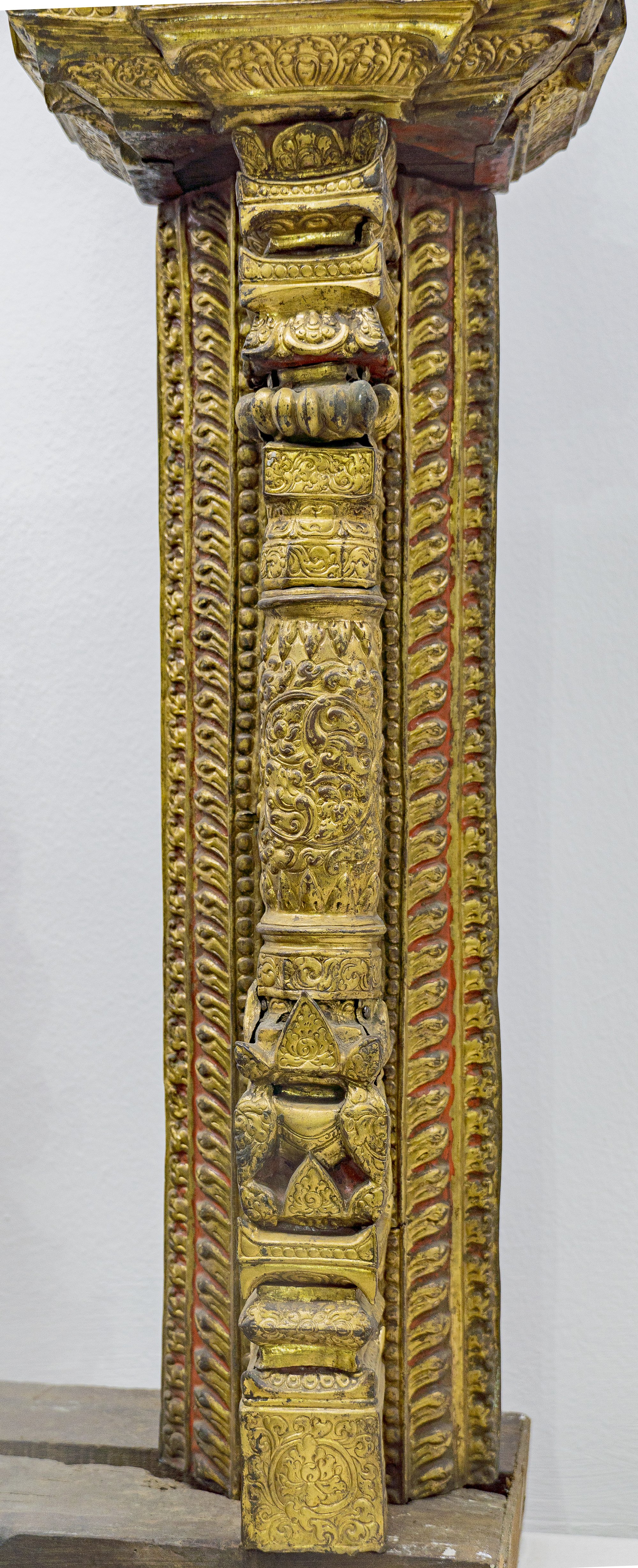Bhairav (detail of collumn)