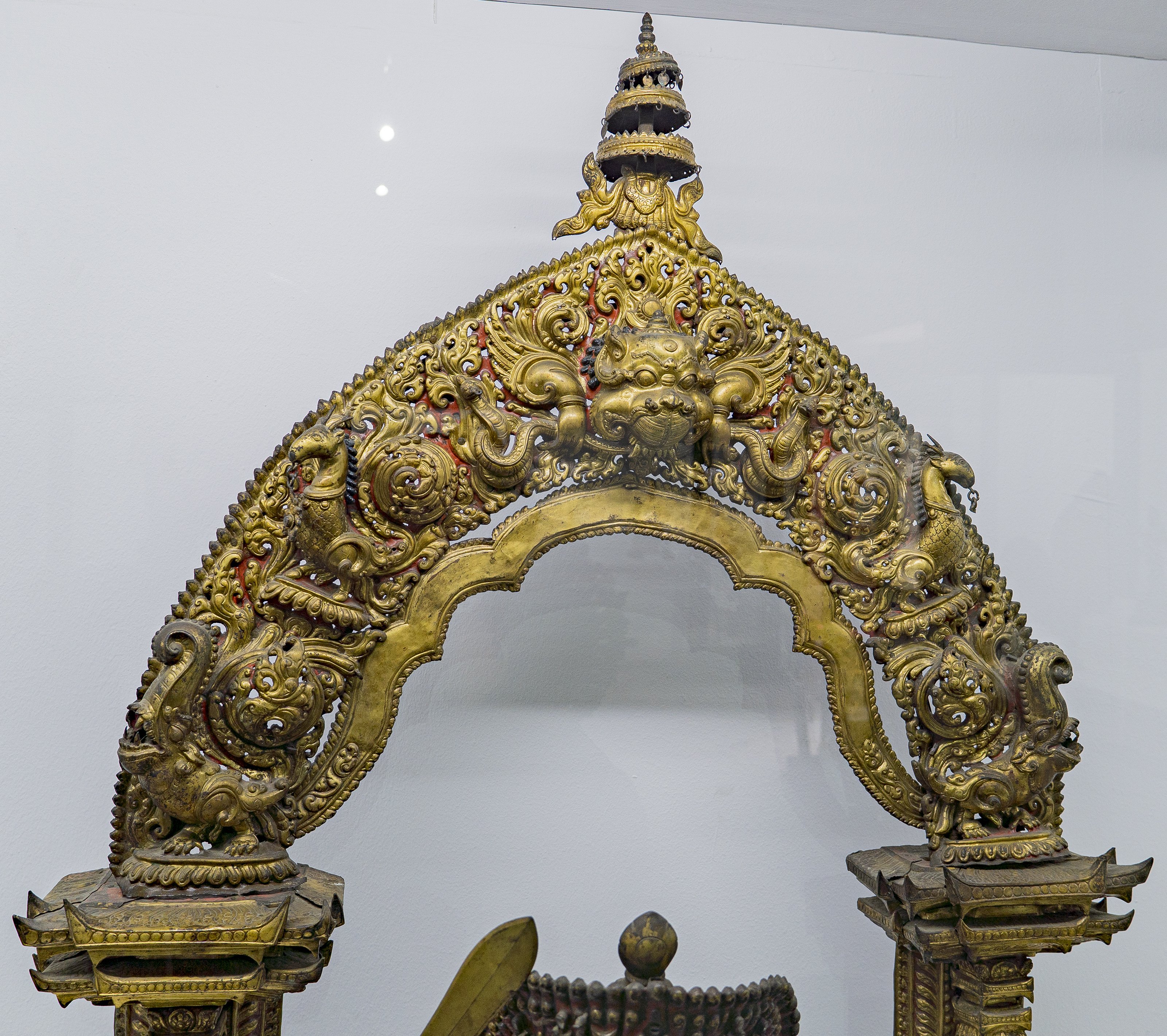 Bhairav (detail of torana)