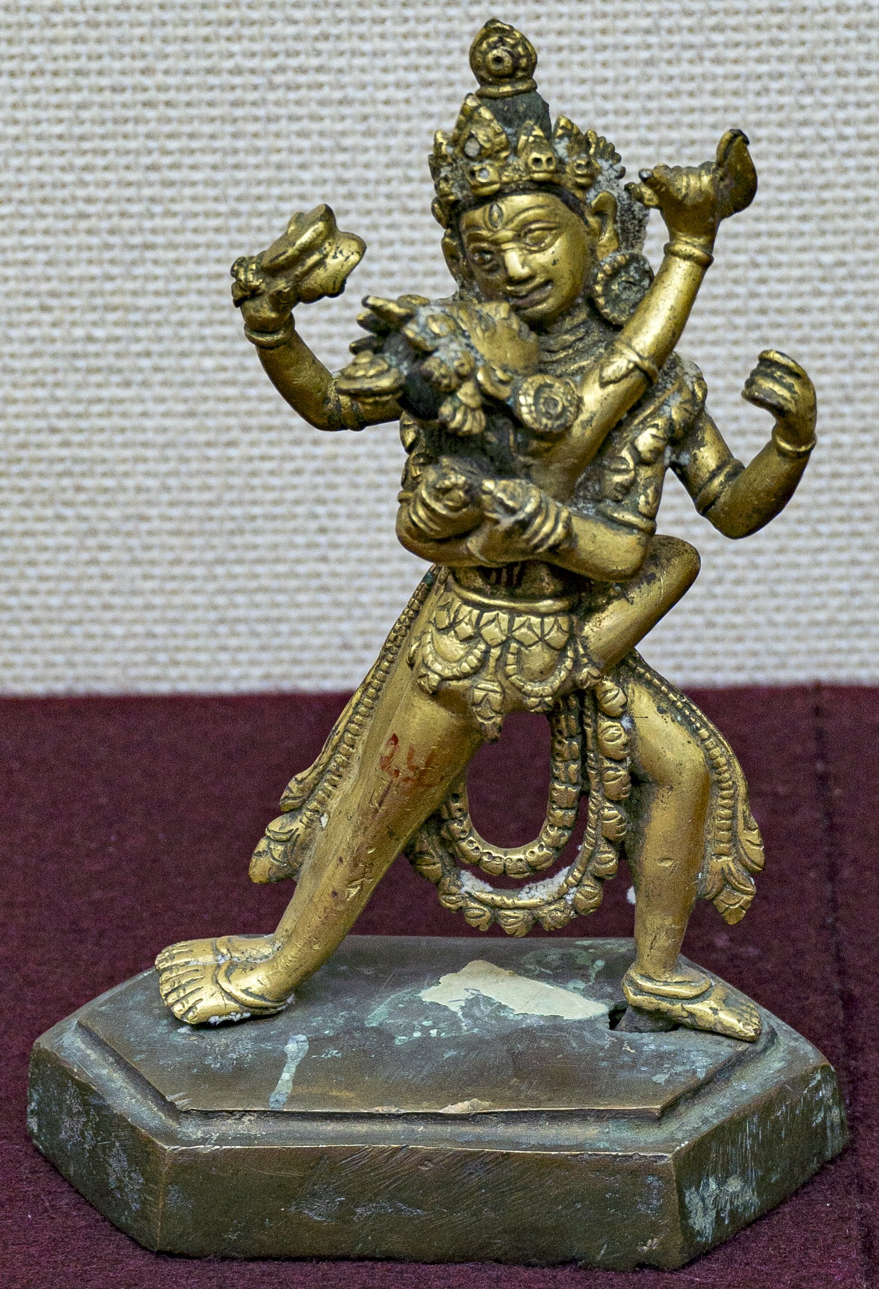 Cakrasamvara Cakrasamvara (bronze) [Buddhist Art Gallery: Northern Himalayan Section]