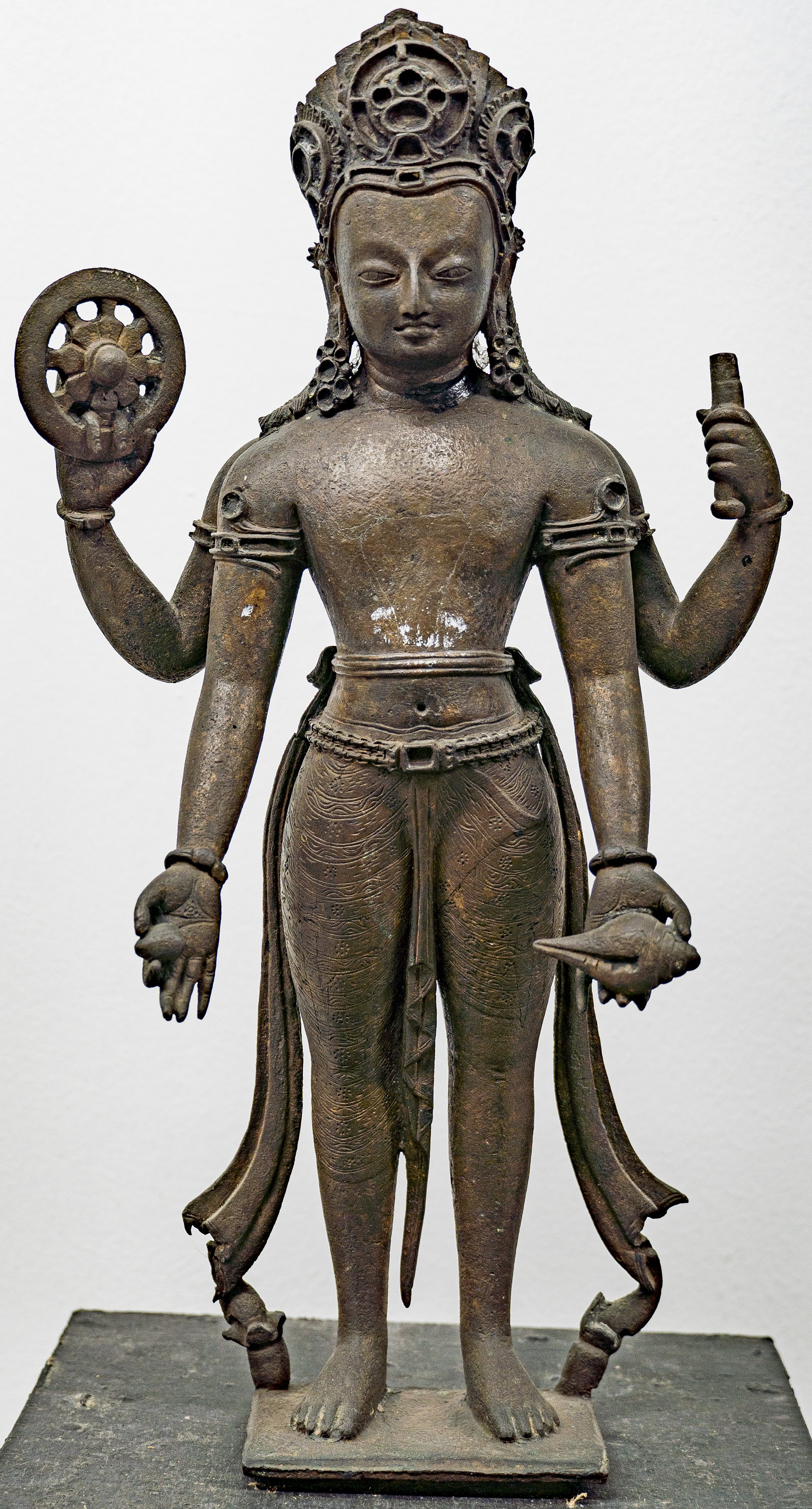 Chaturbhuj Vishnu [Hindu Bronze Sculptures (NMN)]