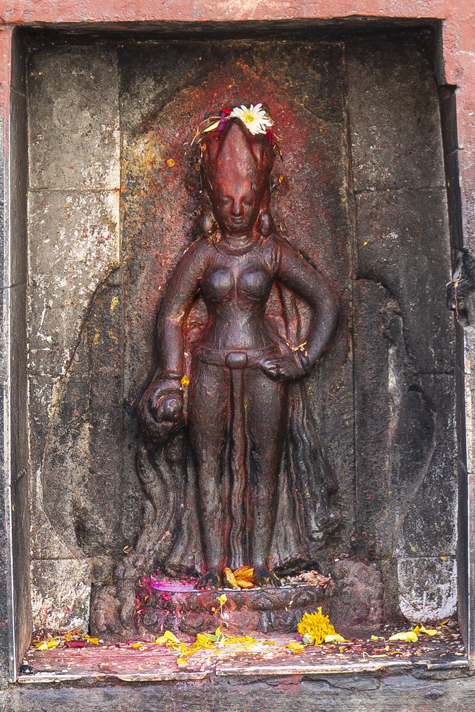 Detail of sculpture