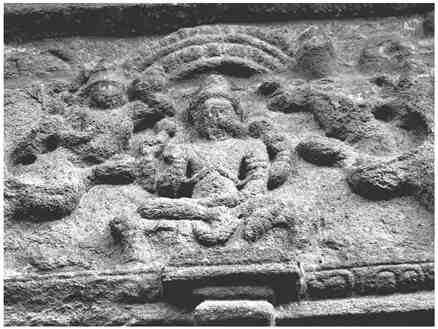 Figure 244: Skanda above the niche of Jalandharasamharamurti