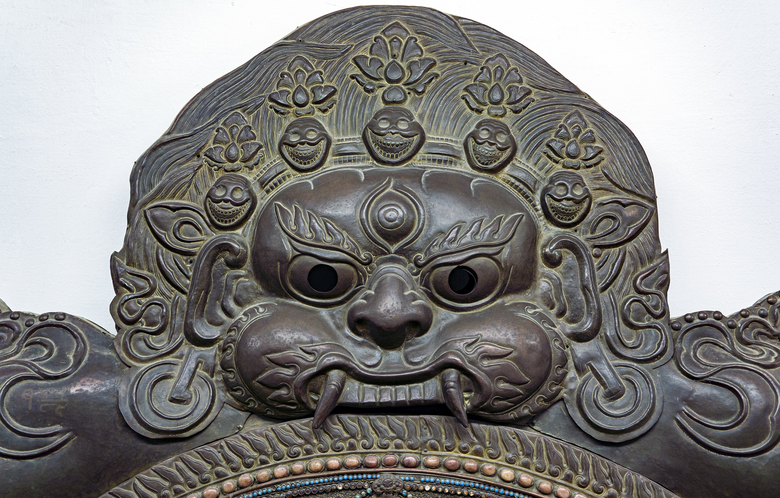 Hayagriva Lokesvara (detail of head)