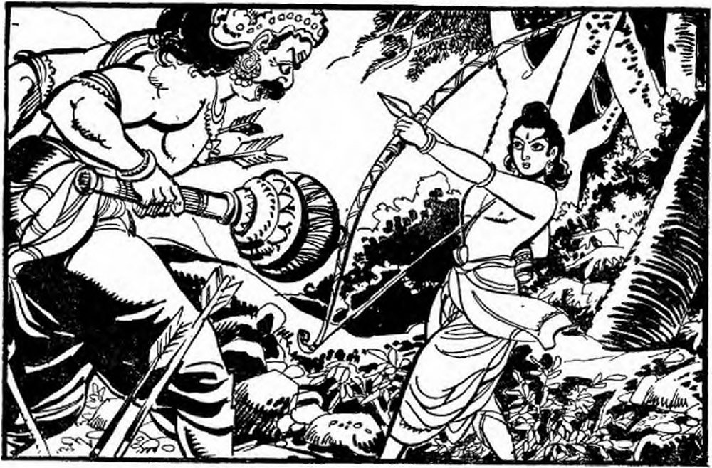 Children’s Illustrated Ramayana: Figure 22