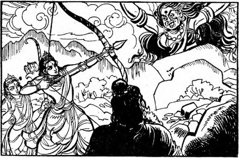 Children’s Illustrated Ramayana: Figure 4