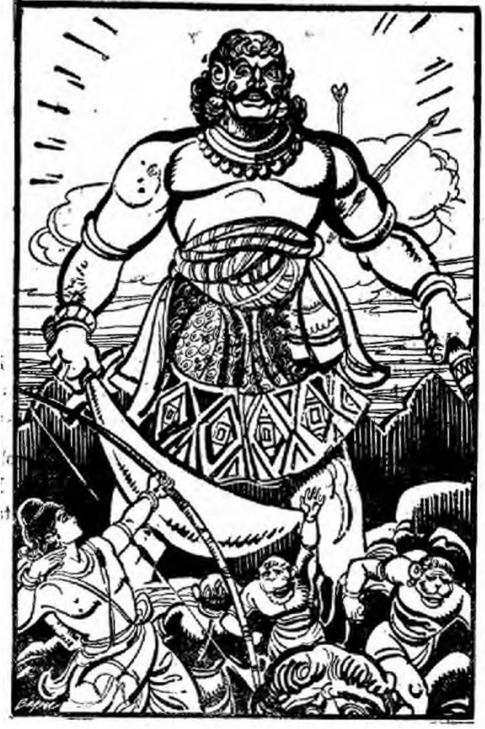 Children’s Illustrated Ramayana: Figure 52