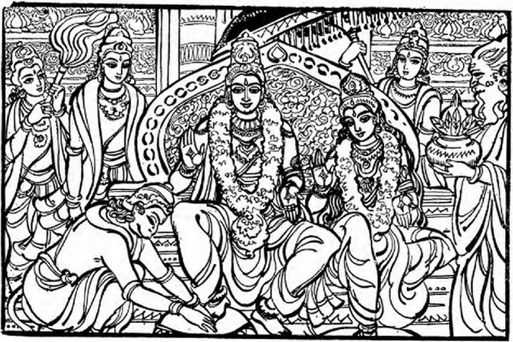 Children’s Illustrated Ramayana: Figure 59