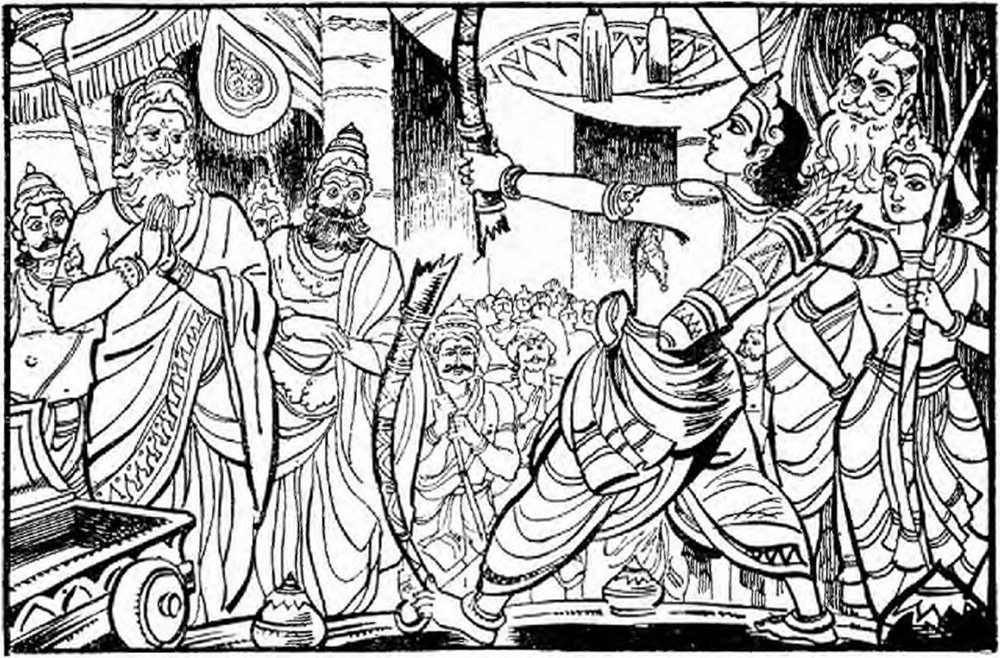 Children’s Illustrated Ramayana: Figure 6