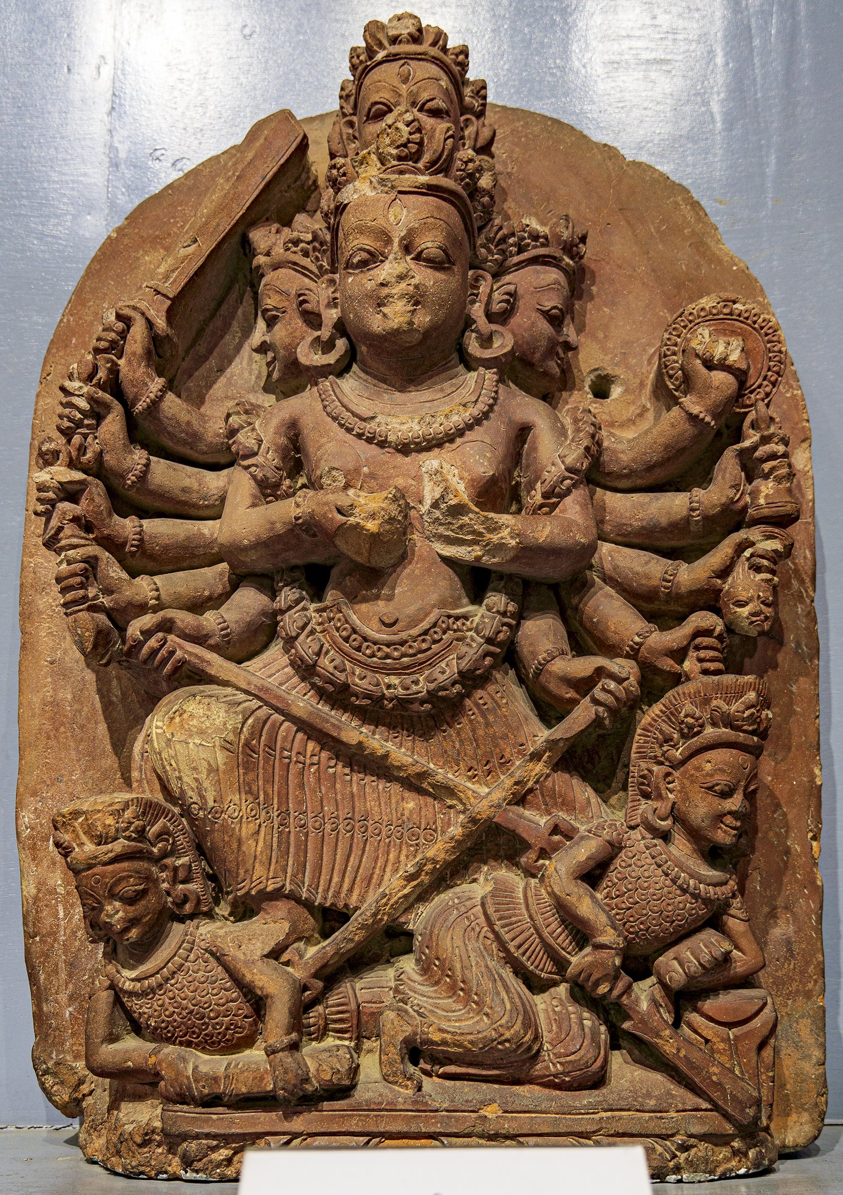 Kalaratri [Hindu Terra Cotta Sculptures (NMN)]