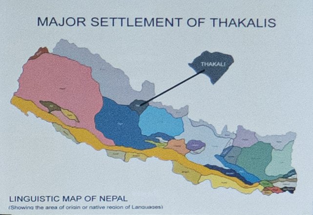 Linguistic map of Nepal