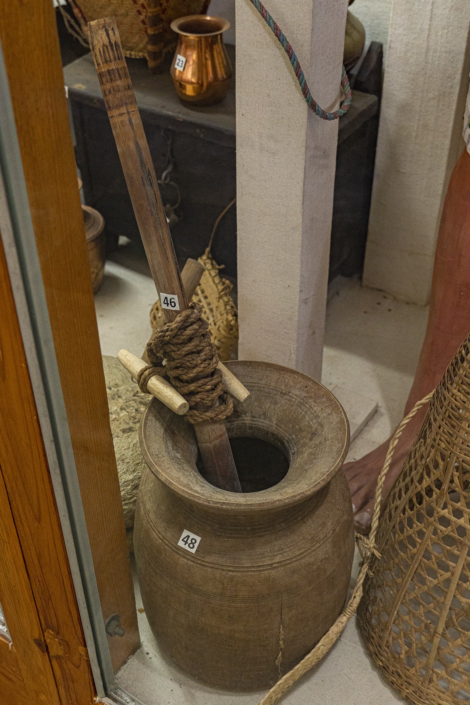 Magar traditional tools: Dharne-Theko