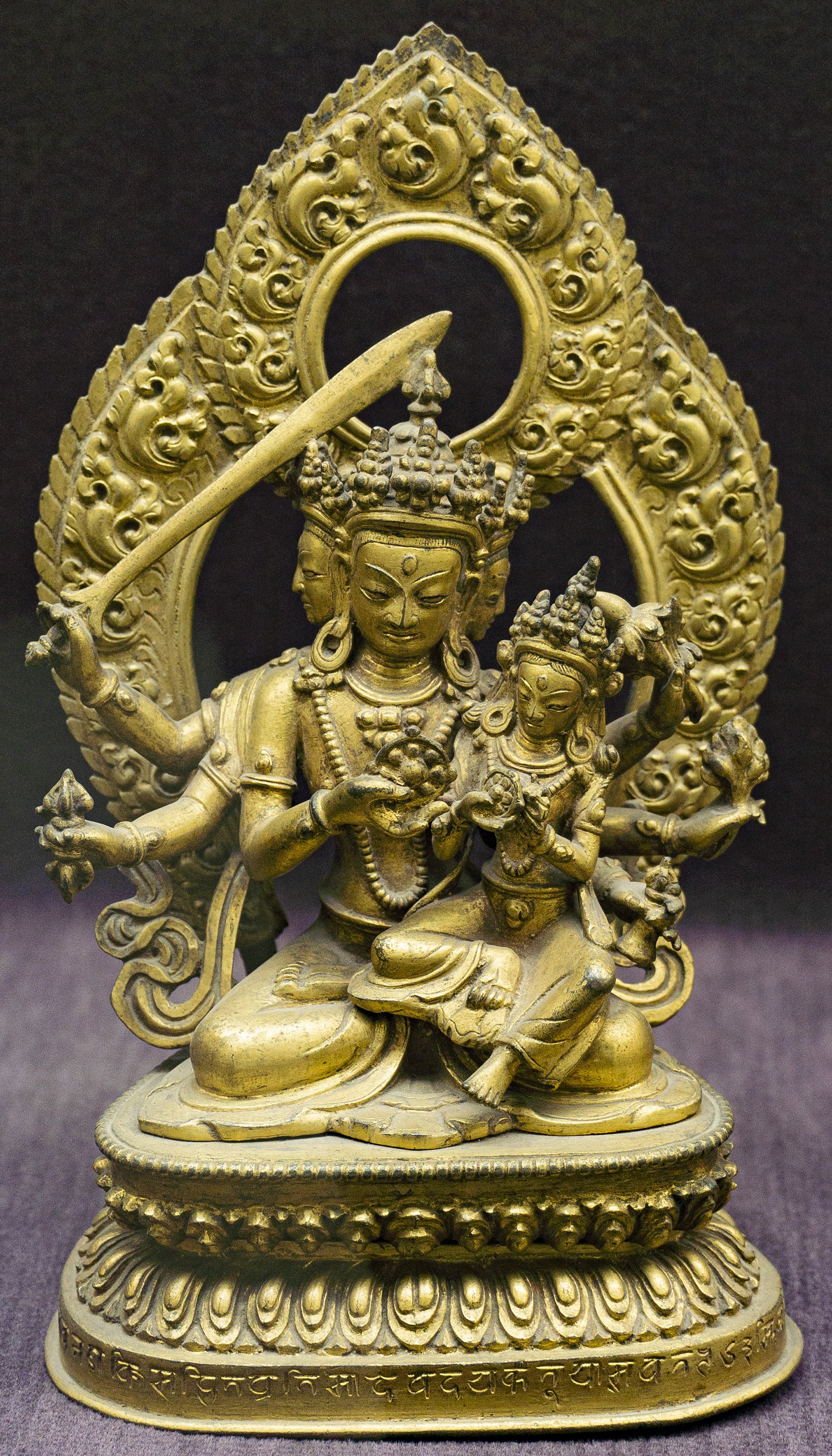 Manjushree with consort