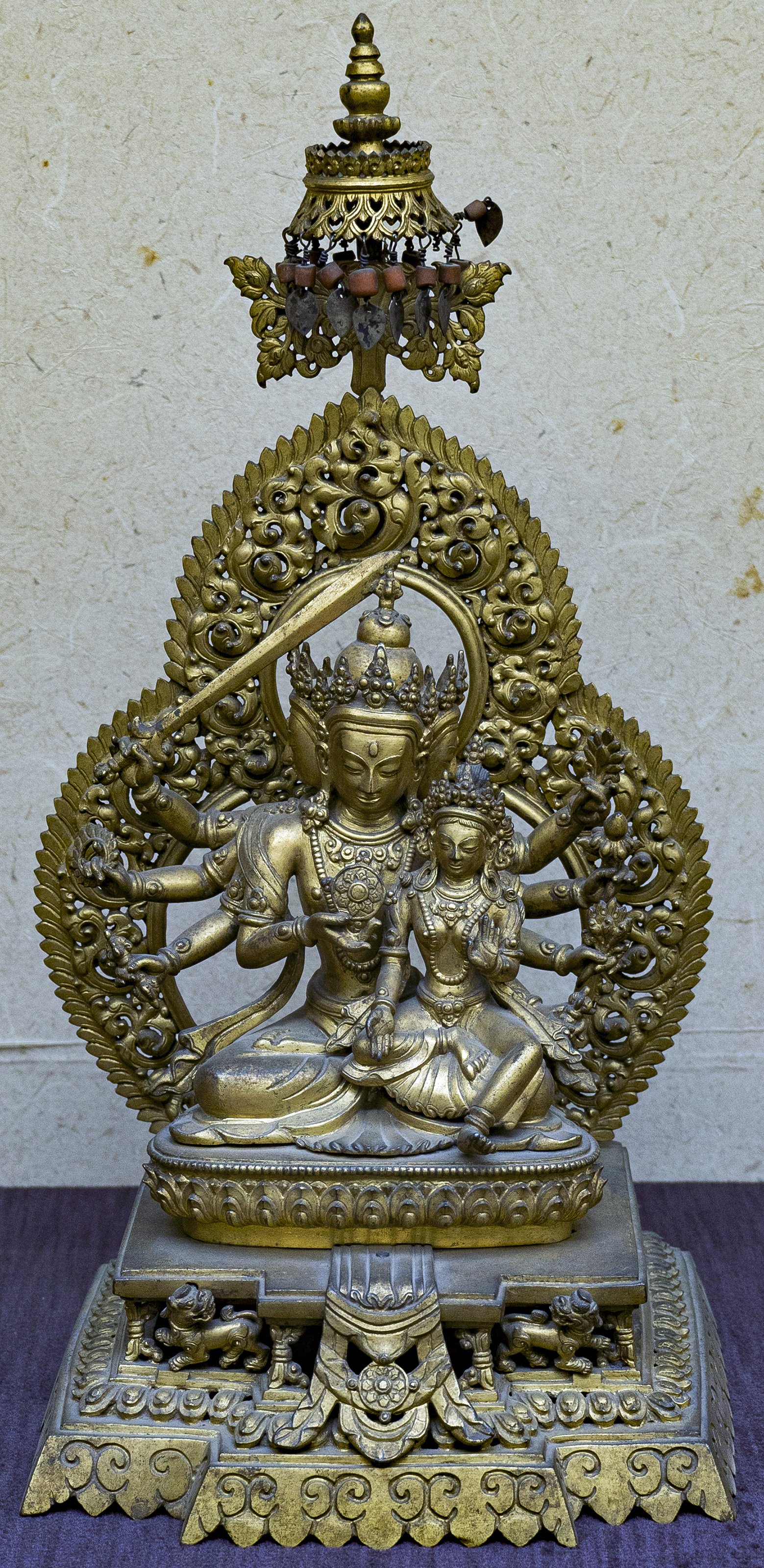 Manjushree with Shakti