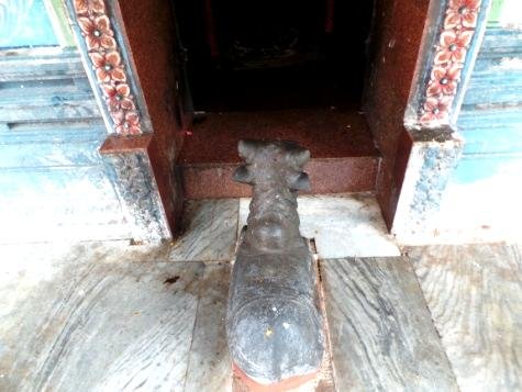 Figure 70. Nandi in front of Bhairavar Sannidhi