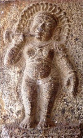 Nathapanthi standing erect