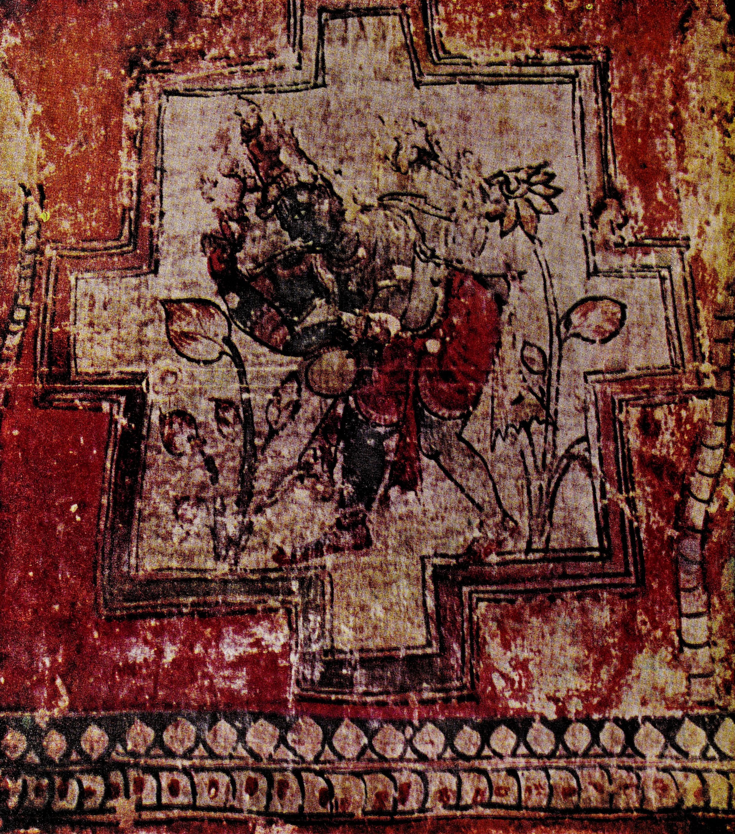 Plate 26: Vishnu gathering lotuses