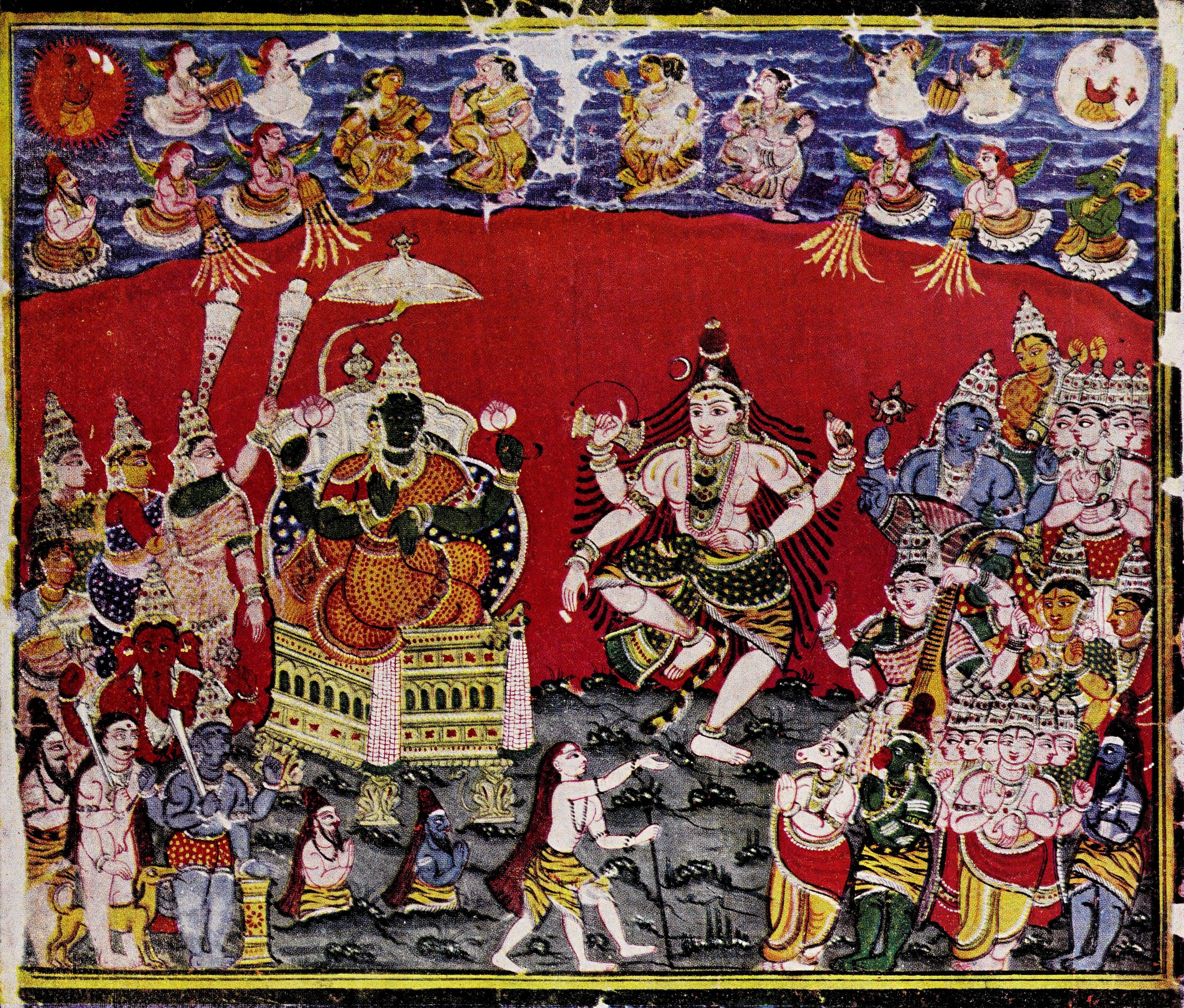 Plate 31: Shiva dancing Sandhya