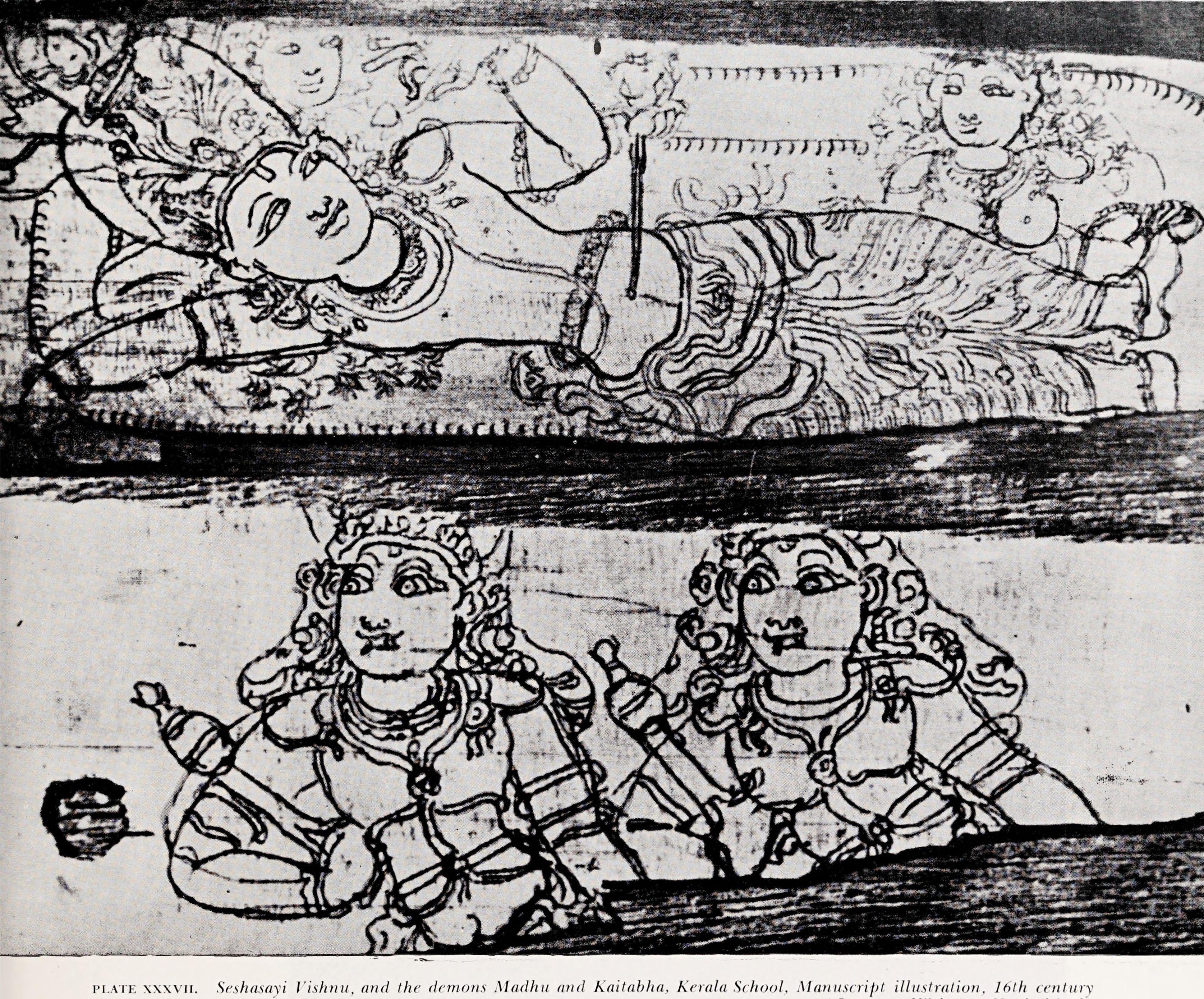 Plate 37: Sheshashayi Vishnu