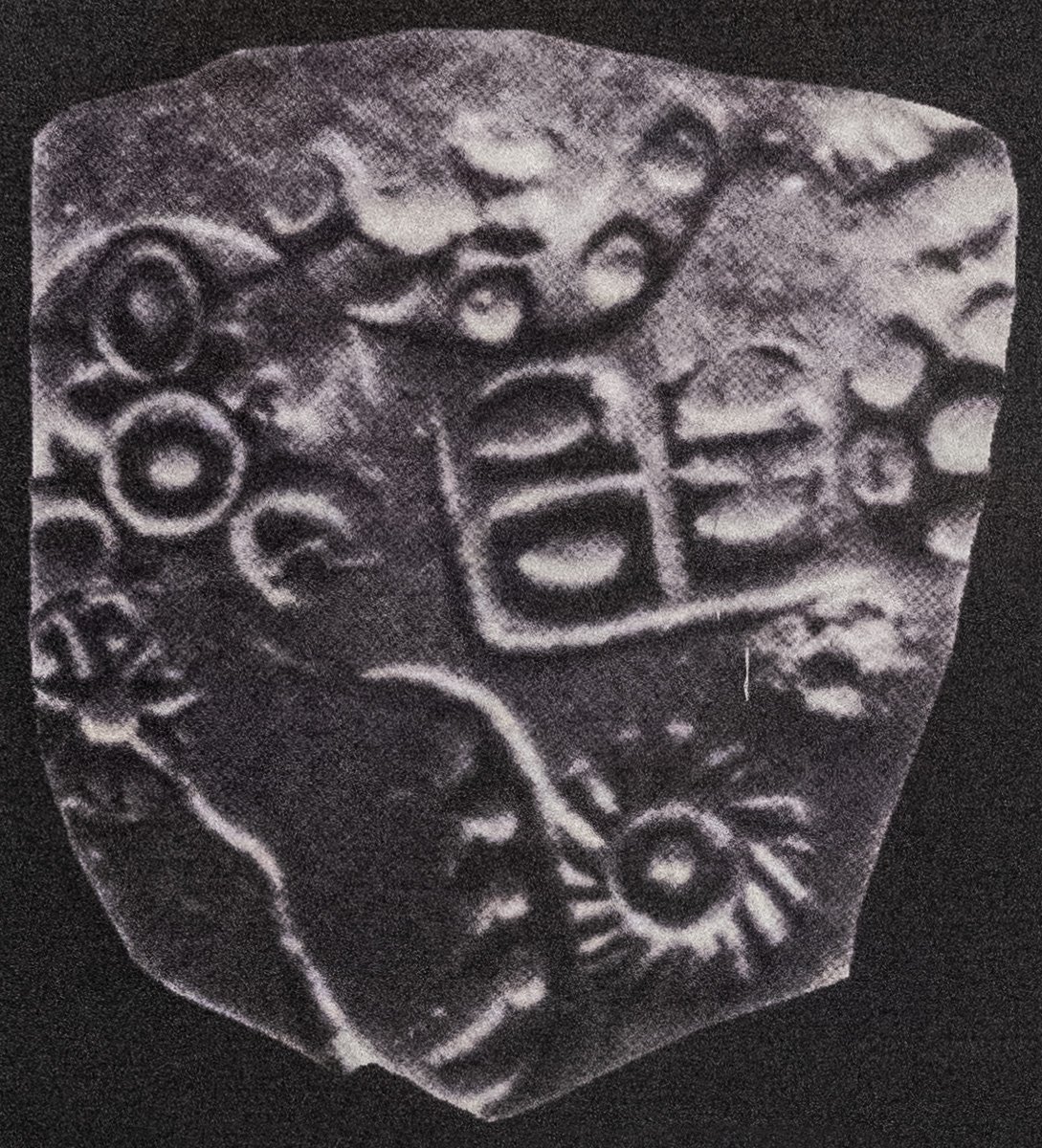 Punch marked coin [Maritime Museum (Galle)]