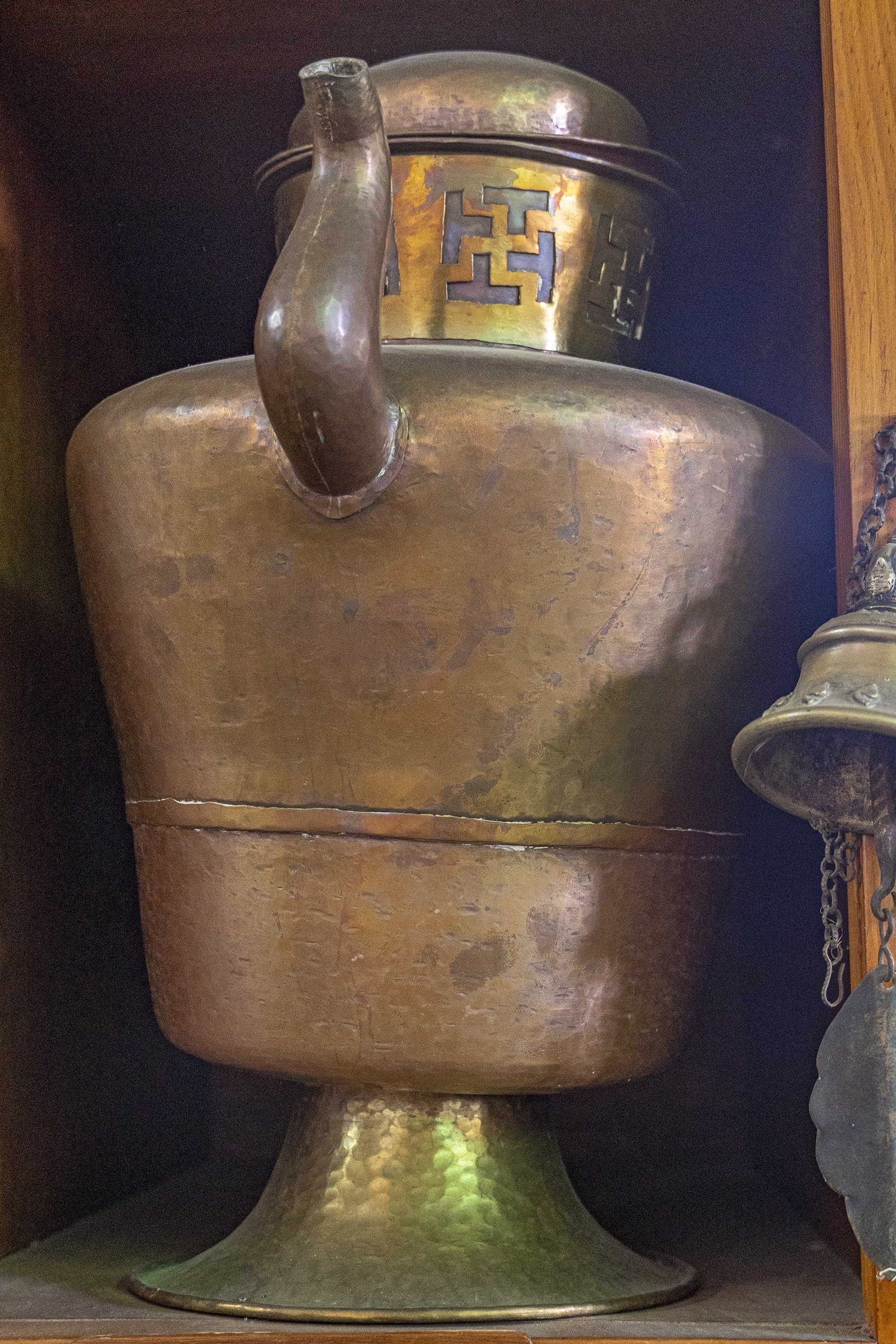 Sherpa traditional copper vessels (5)