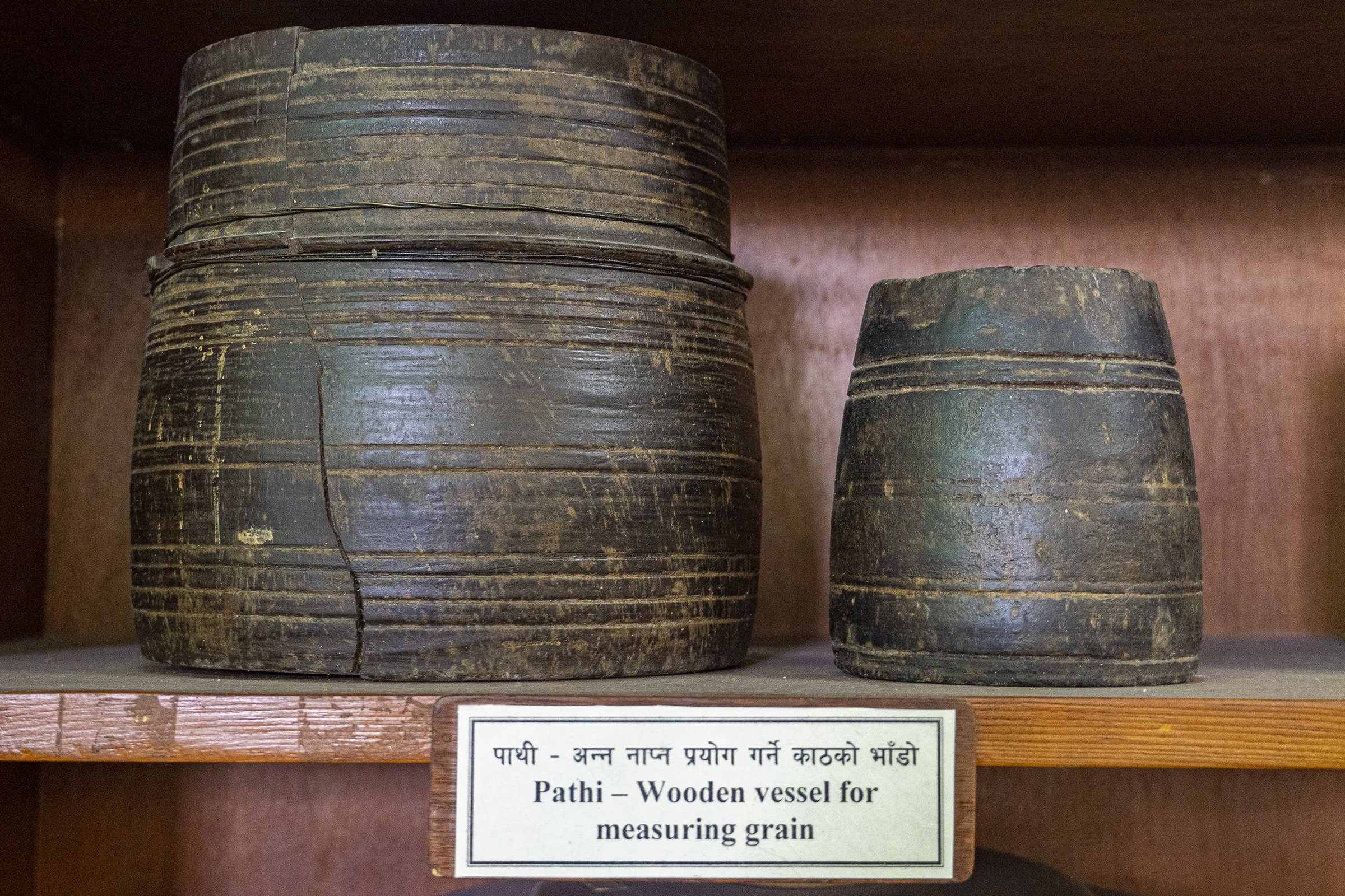 Sherpa wooden vessel