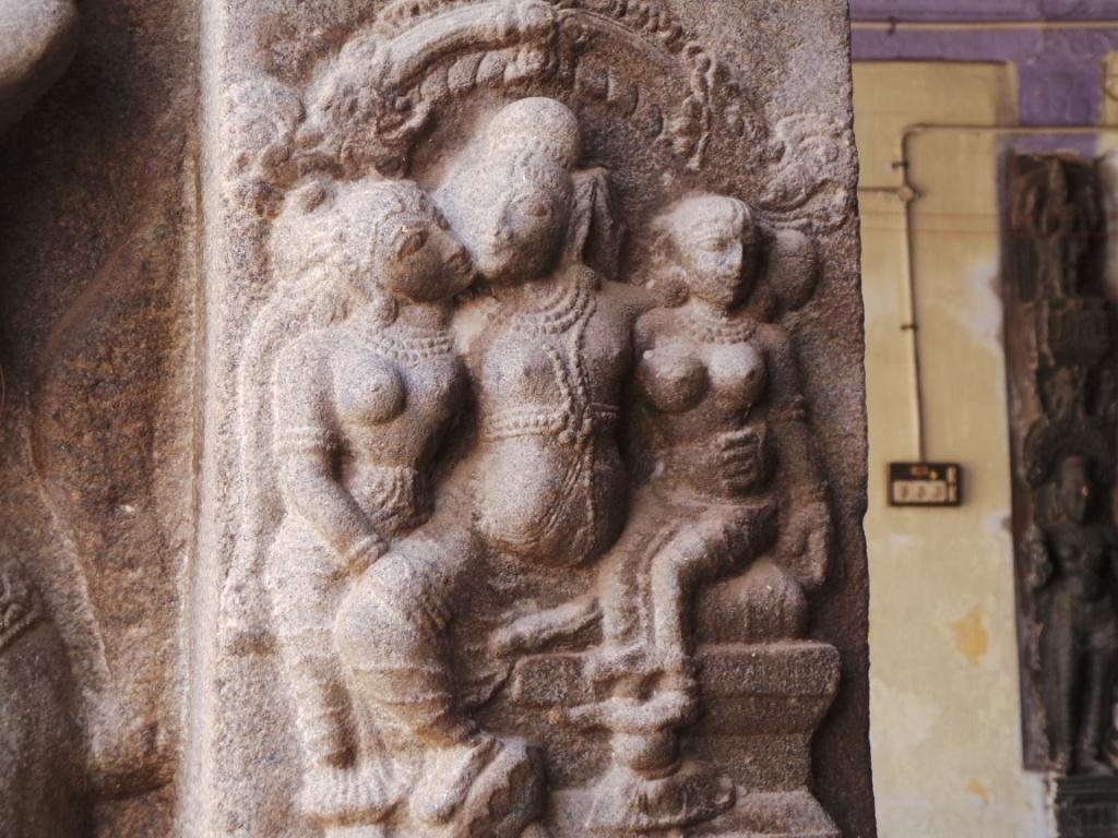 Figure 225. Shows the King enjoying with his queens.