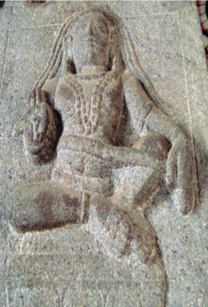 Siddha (ardha-padmasana pose)
