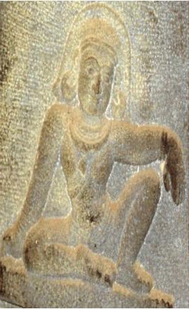 Siddha (ardha-padmasana pose)