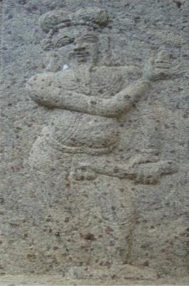 Siddha (carrying a linga)