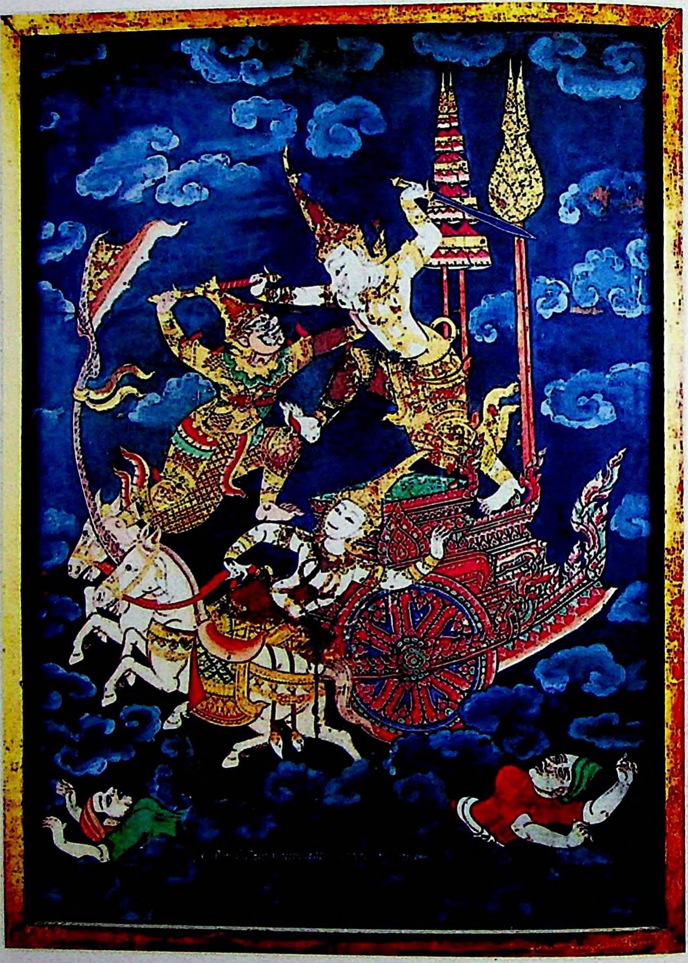 Ramakien Paintings in Wat Suthat [Photo gallery]
