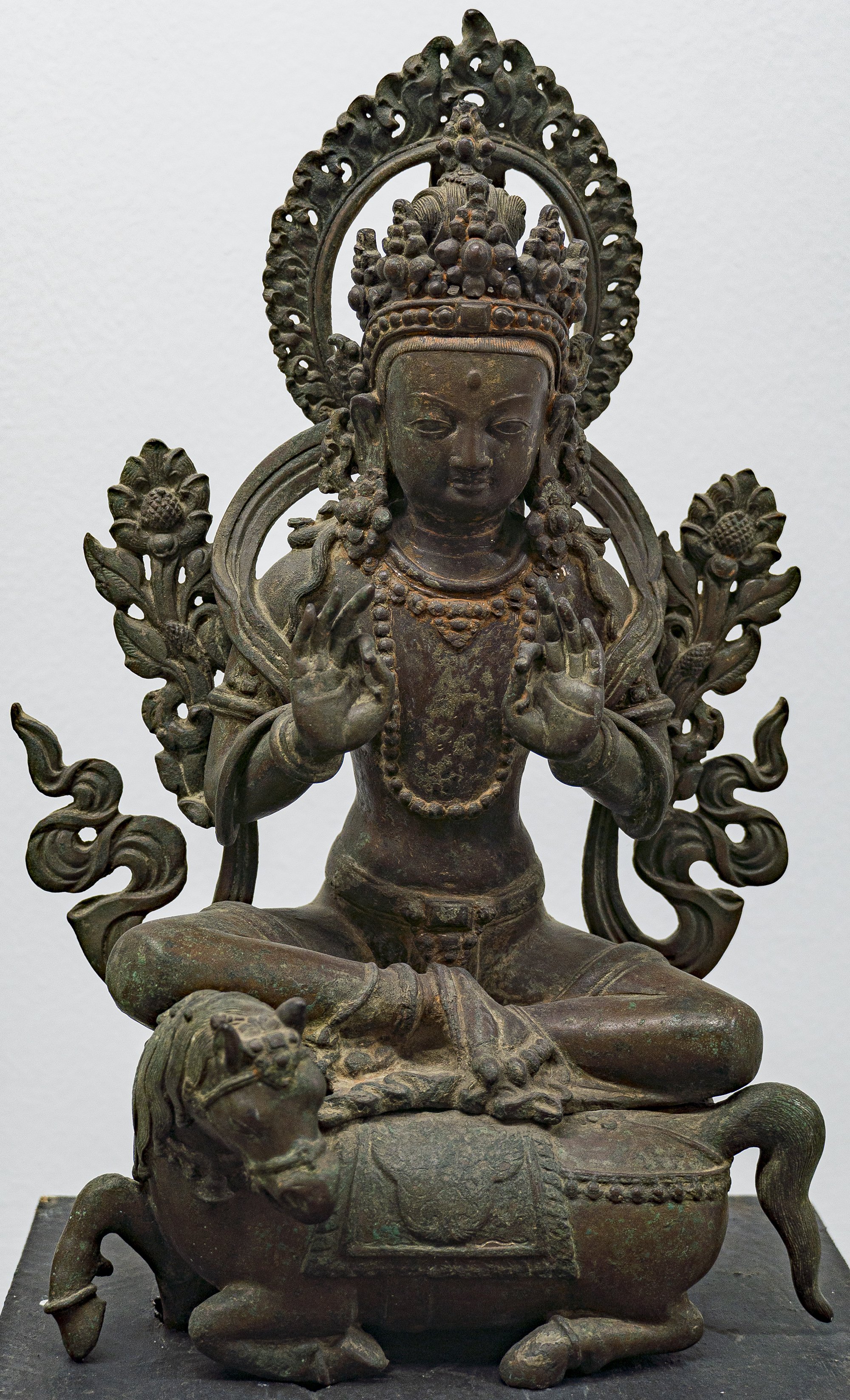 Surya (on horse)