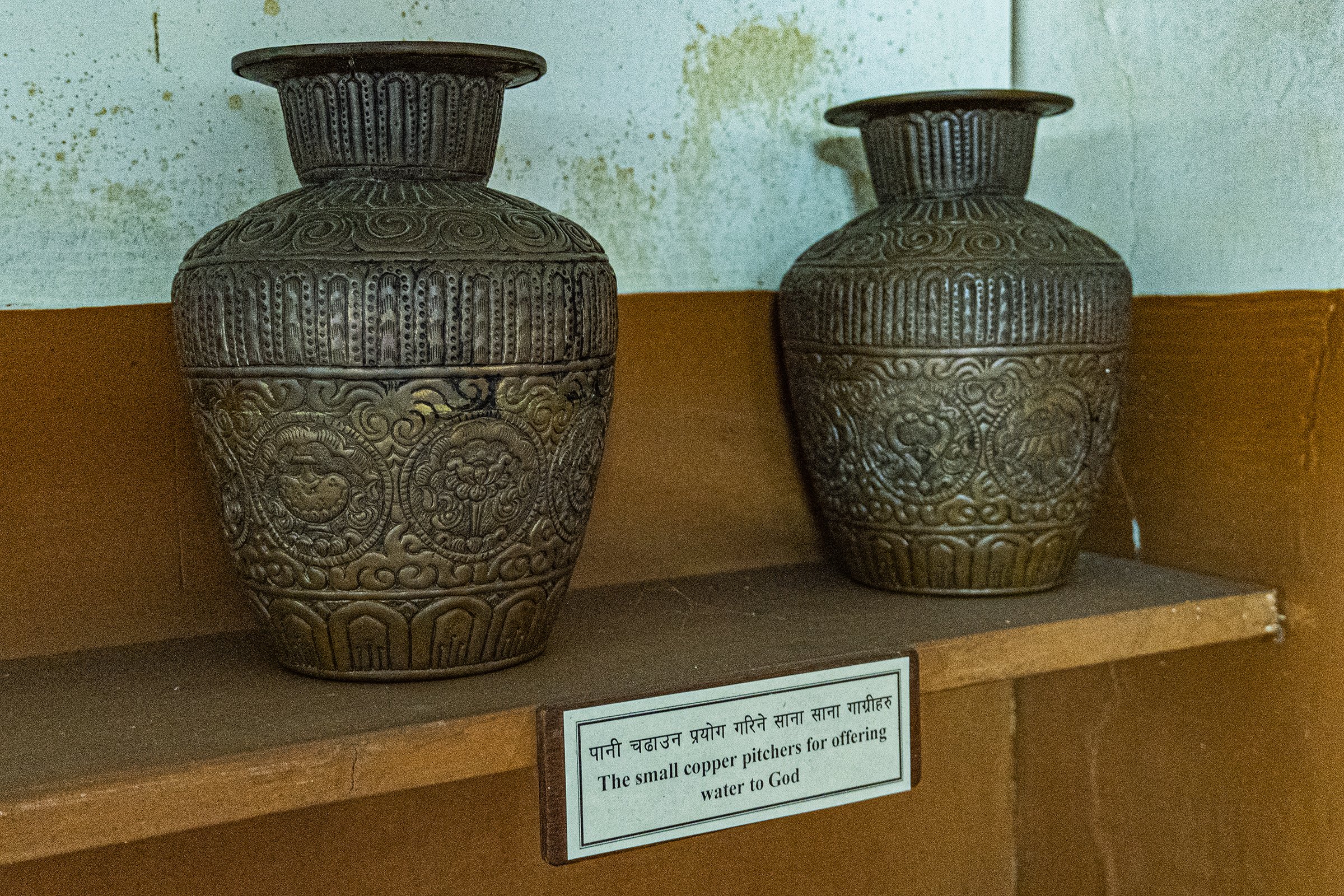 Thakala copper pitchers