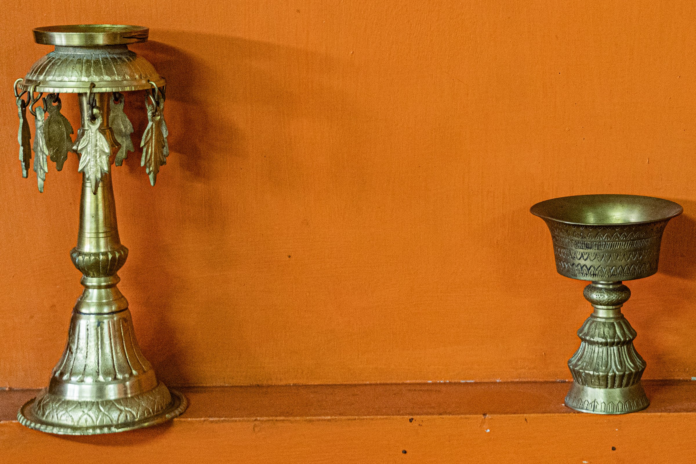 Thakali oil/butter lamps (1)