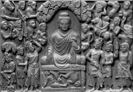 Figure 101. The Assault of Mara (Gandhara)