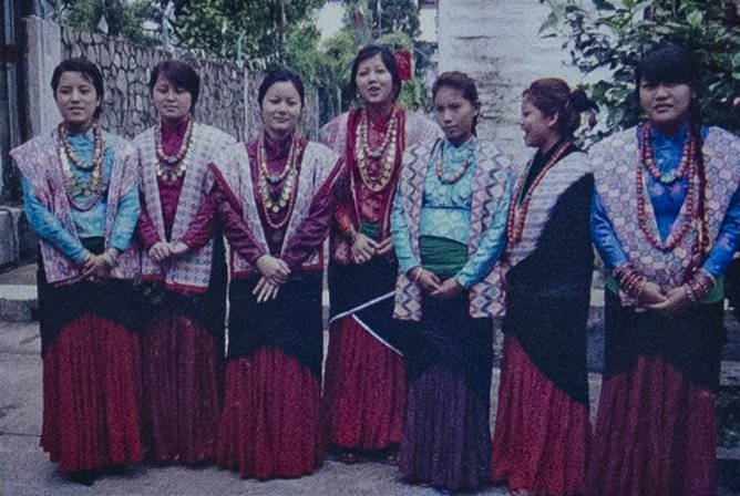 Traditional Thakali attire