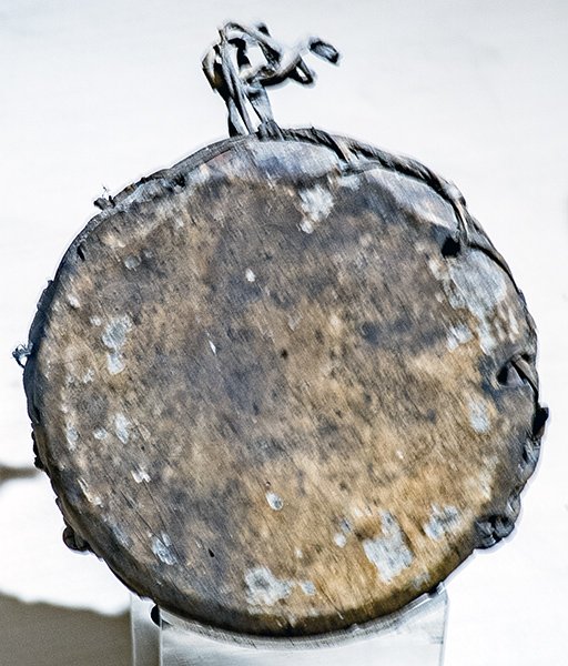 Traditional Tidibidi Drum [Odisha State Museum—Musical instruments]