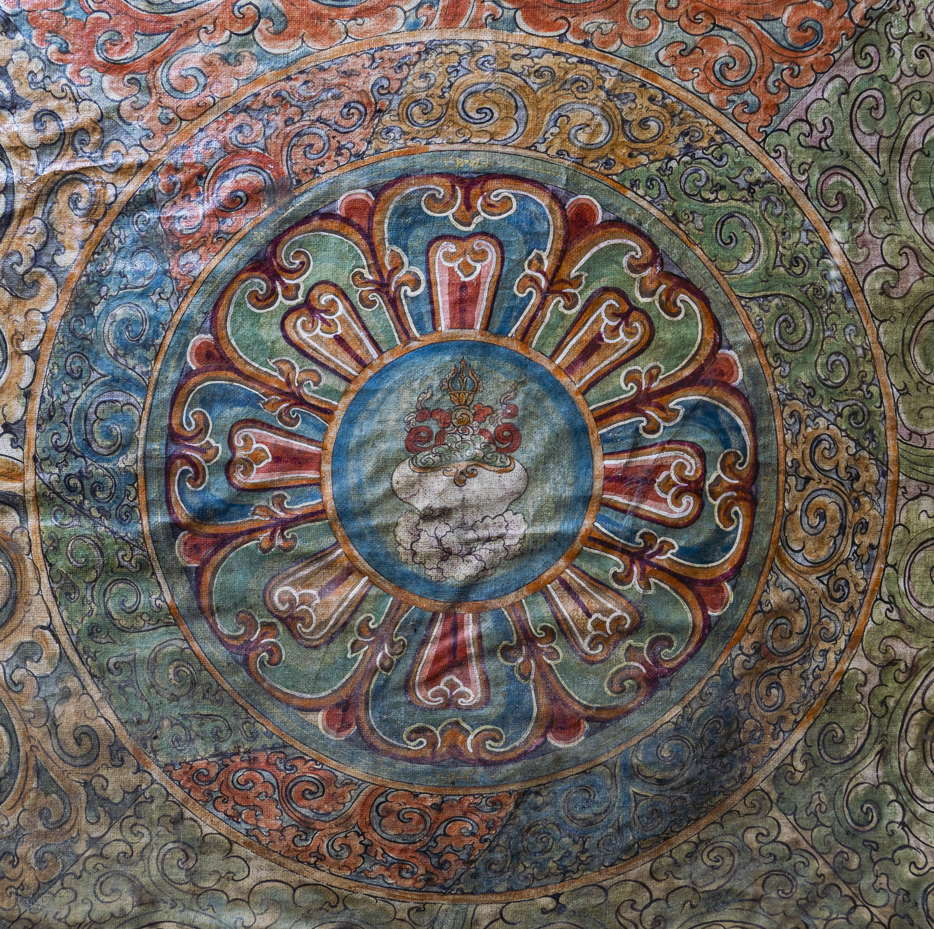 Vajrakapali Mandala (detail)