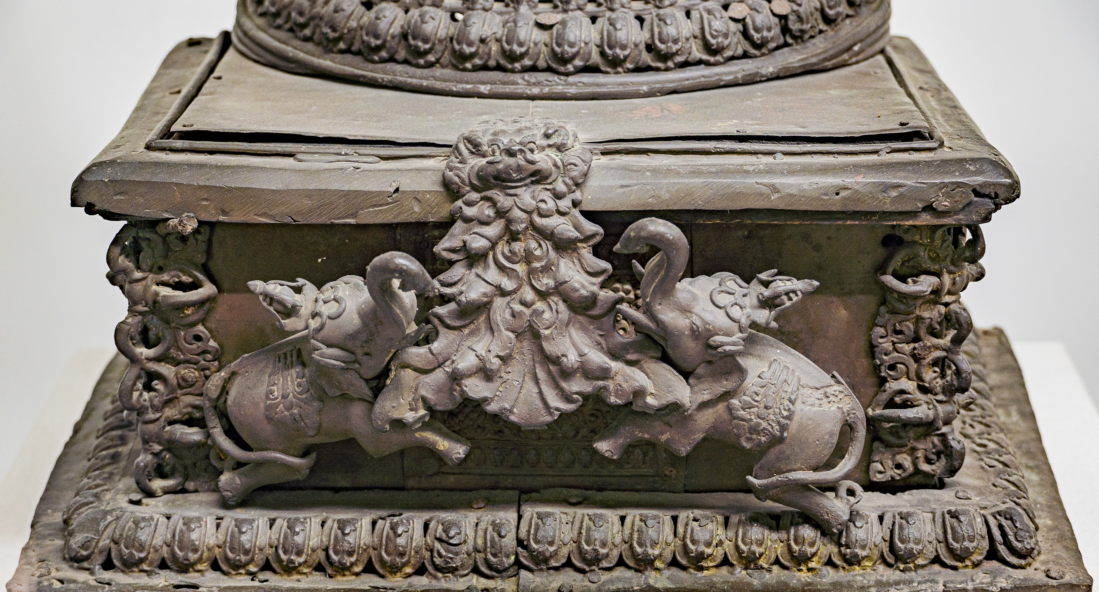 Vishvarupa (detail of base)