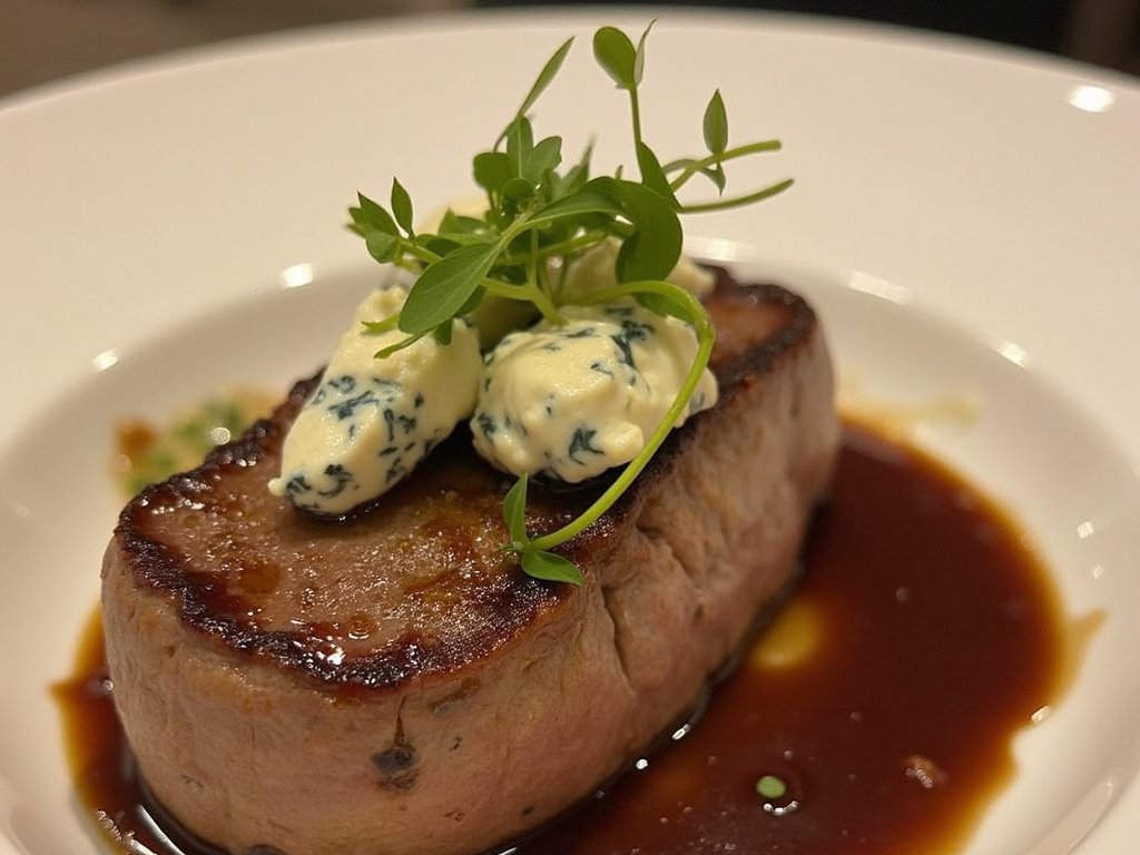 Filet Mignon With Blue Cheese