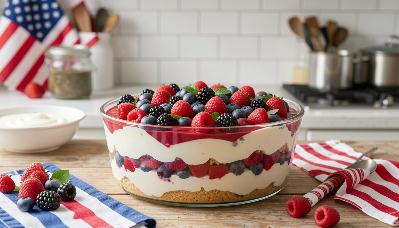 Trifle aux Fruits Rouges et Chantilly (recette et conseils)