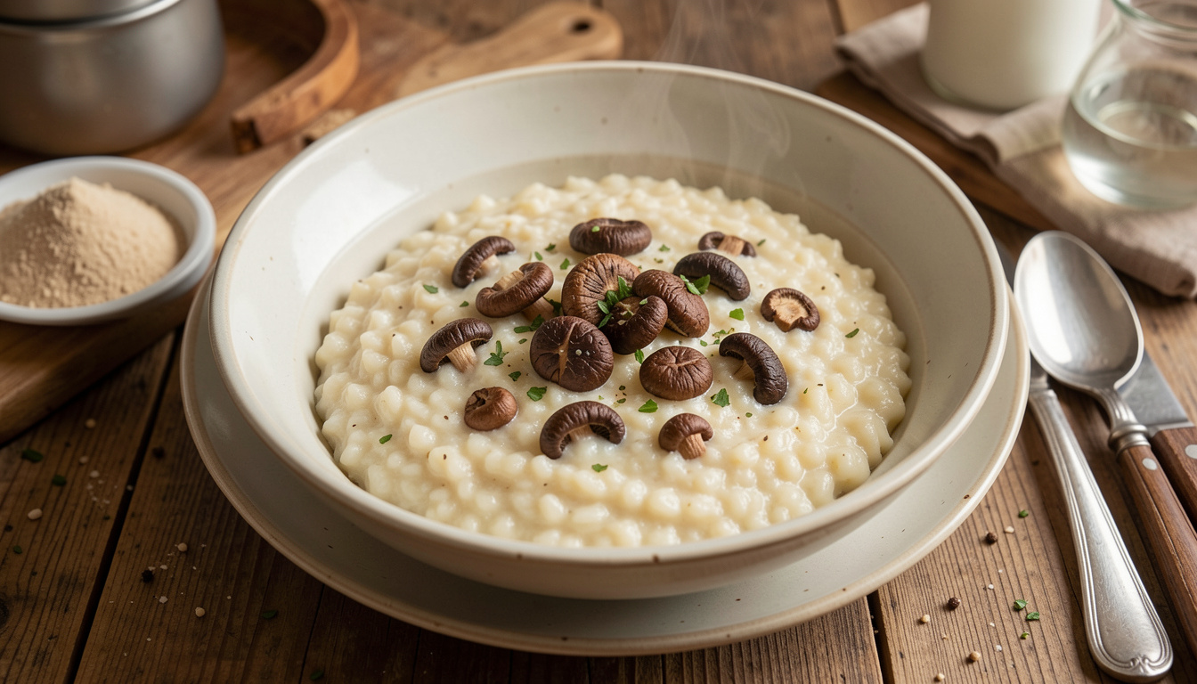 Aromatic Porcini and Cream Risotto (recipe and tips)