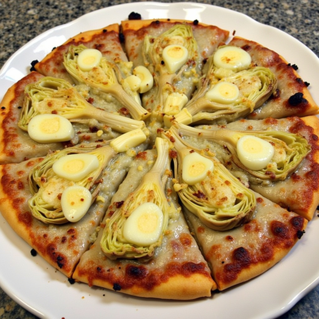 Artichoke Pizza (recipe and tips)