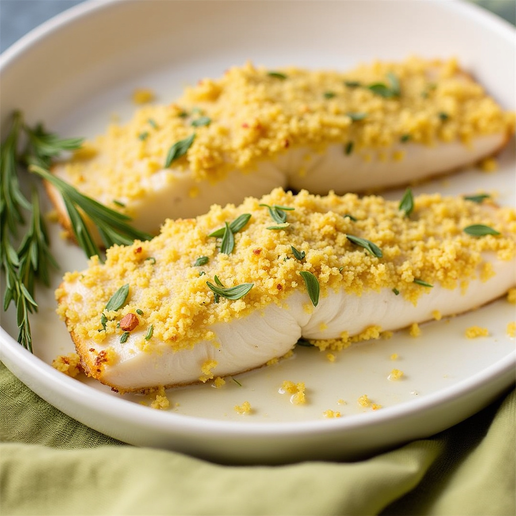Poisson Gratiné à la Croûte de Fromage et Estragon (recette et conseils)