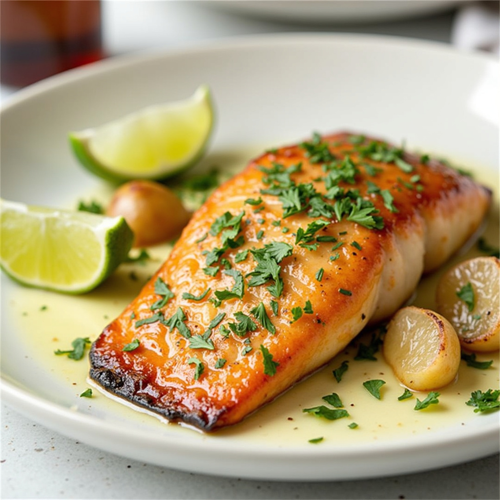 Baked Red Snapper With Garlic, Lime, And Cilantro (recipe and tips)