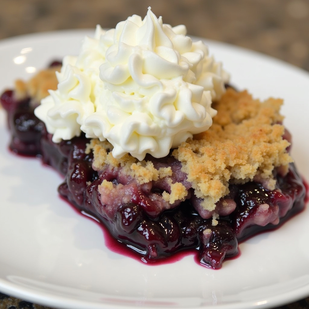 Blueberry Crunch (recipe and tips)