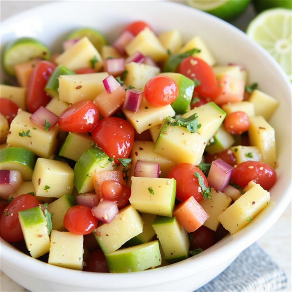 California Gingered Fruit Salsa Sundaes Recipe (recipe and tips)