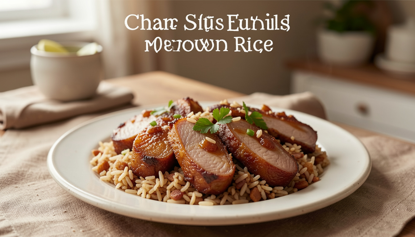 Siu Lab Rice Char Siu Lamskoteletten Met Gebakken Bruine Rijst (recept en tips)